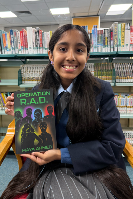 Young Author Publishes Debut Sci-Fi Novel